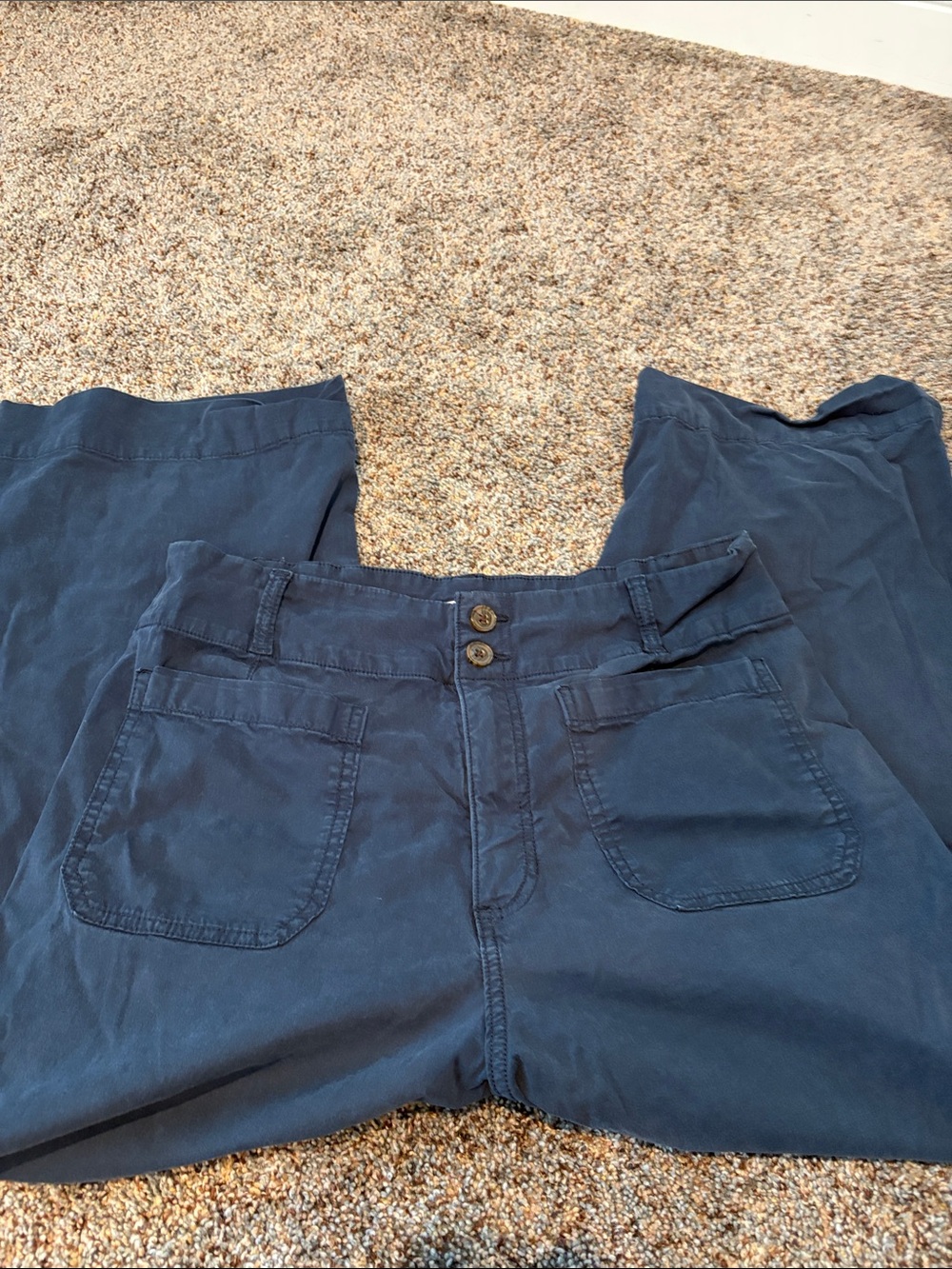 Lauren Conrad  Navy Casual Front-Pocket Pants